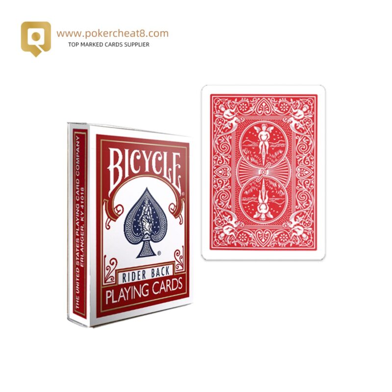 Bicycle Rider Back Infrared Marked Playing Cards