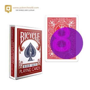 Bicycle Rider Back Infrared Marked Playing Cards
