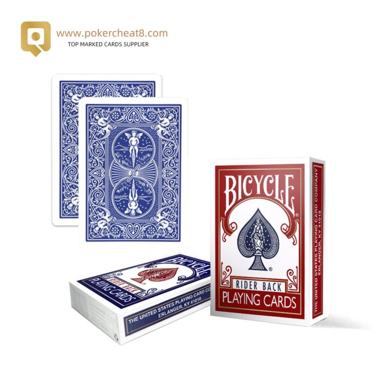 Bicycle Rider Back Infrared Marked Playing Cards