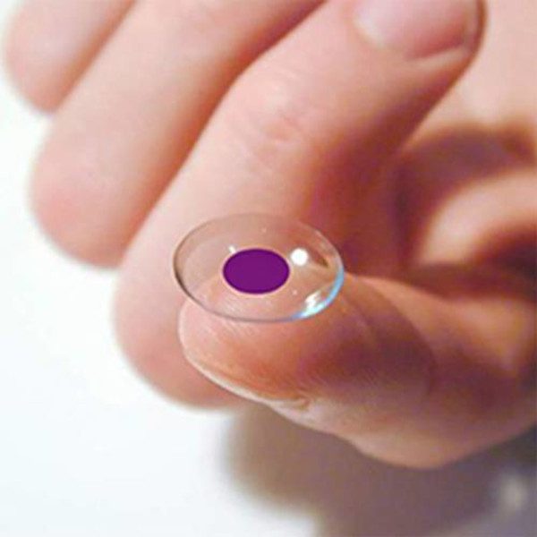 Infrared Contact Lenses