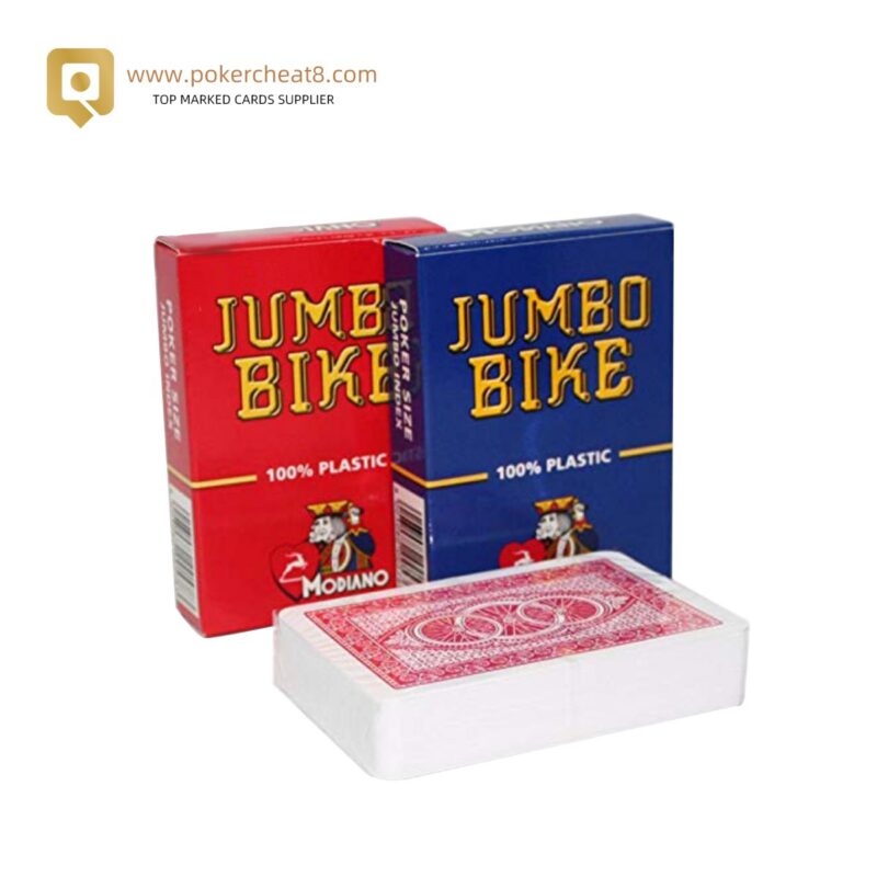 Modiano Jumbo Bike Barcode Marked Playing Cards