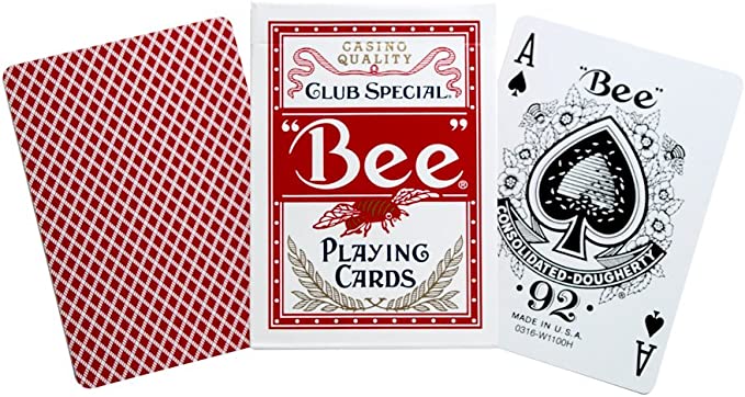 bee playing cards