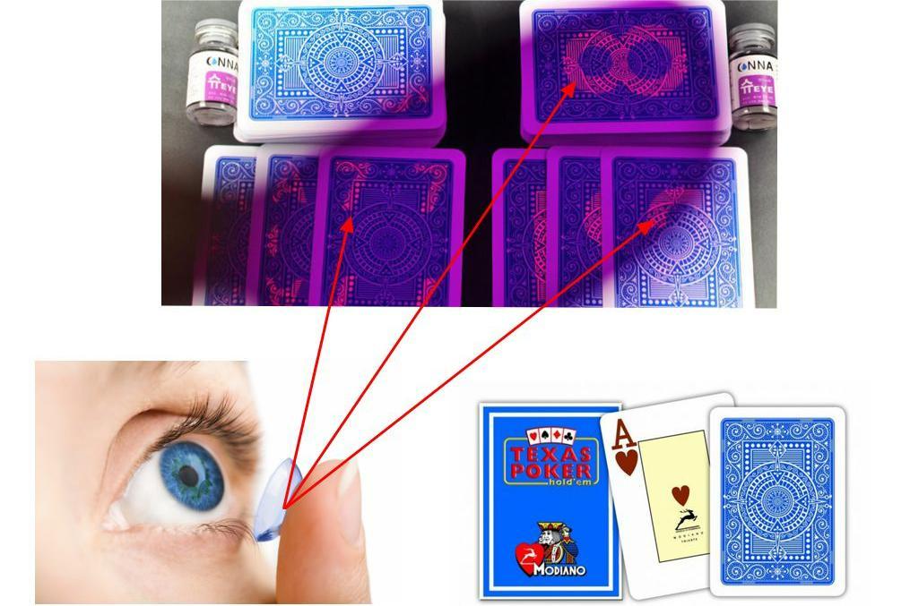 Cheating Playing Cards With Invisible Ink Mark