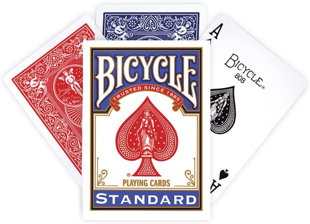 Invisible ink marked Bicycle cards