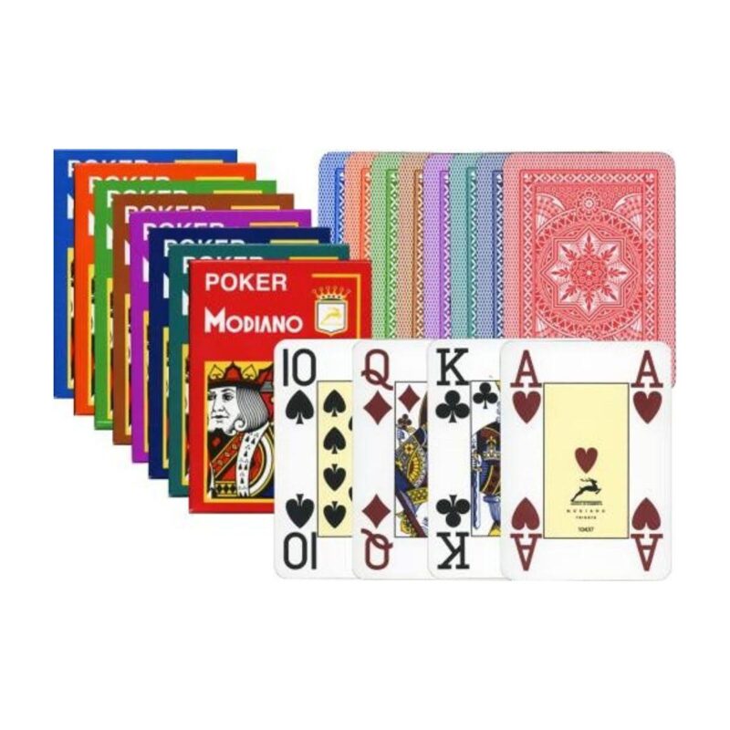 Modiano Cristallo Barcode Invisible Marked Decks Poker