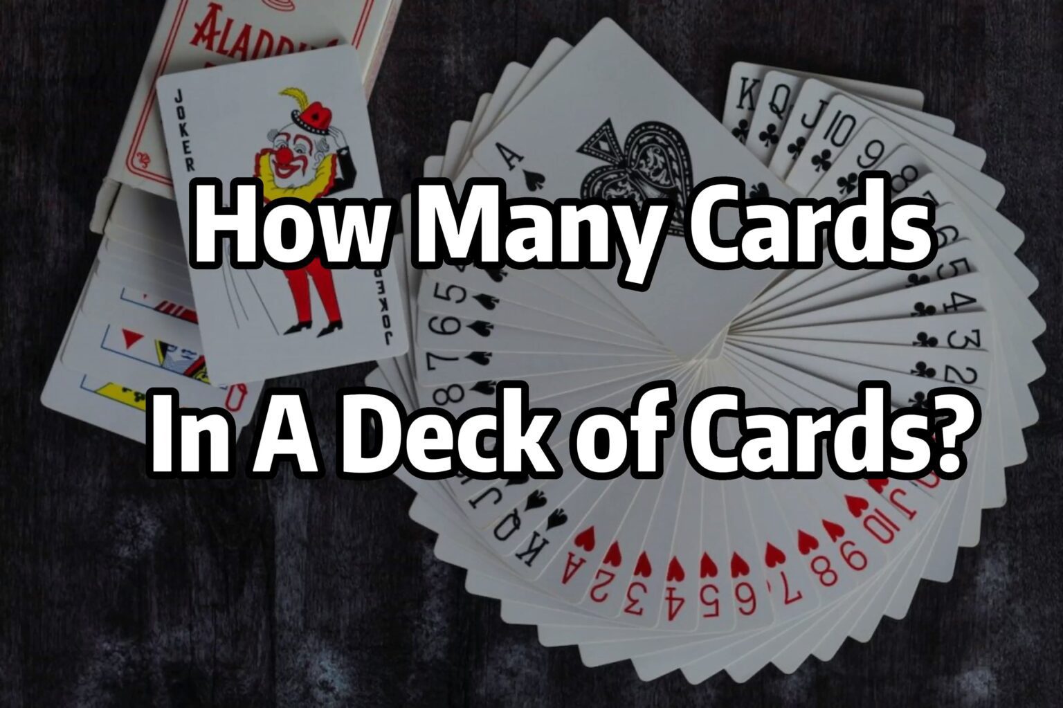 How Many Cards In A Deck of Cards? Top Marked Cards For Sale Supply
