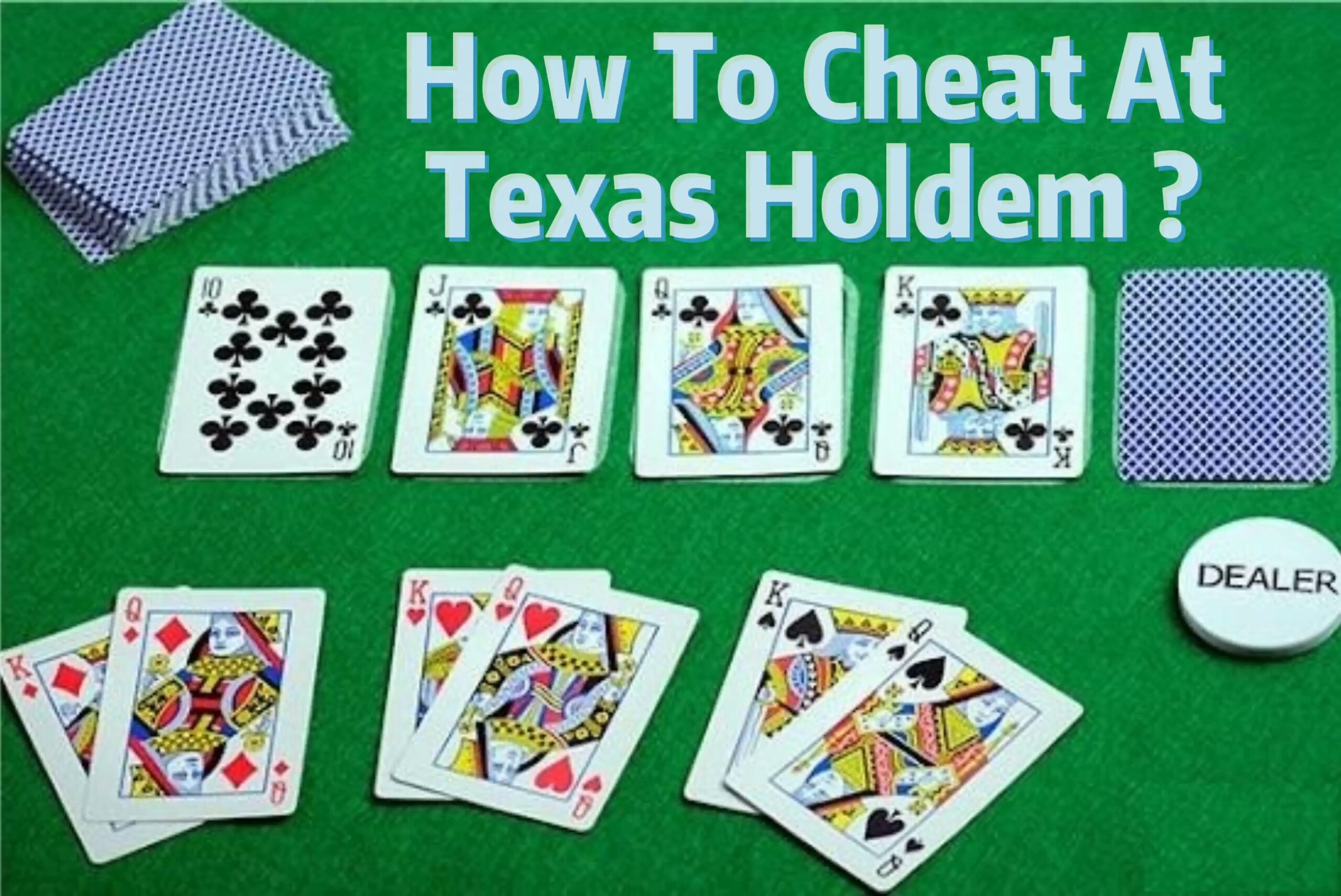 How To Cheat At Texas Holdem