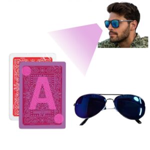marked cards for cheating sunglasses