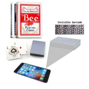 Bee Barcode Poker Cheat Card for Poker Analyser