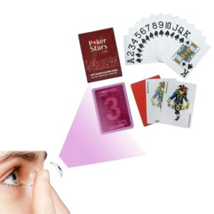 Copag Pokerstars Cheating Cards With Invisible Ink for Marked Cards Contact Lenses