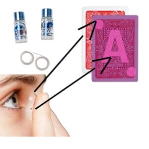 Marked Cards Contact Lenses That Can See Through Poker Cards