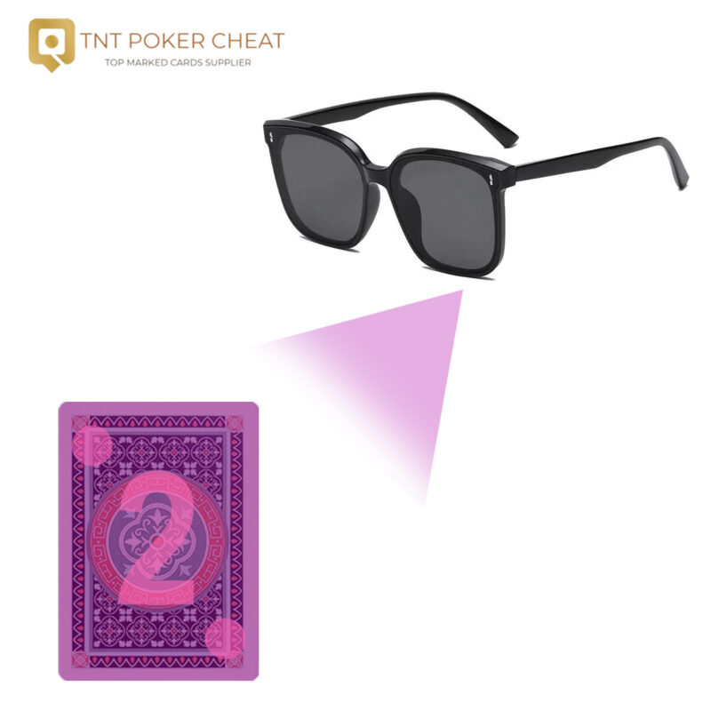 Gafas de detección de cartas por infrarrojos: descubre las marcas ocultas en los juegos de póquer