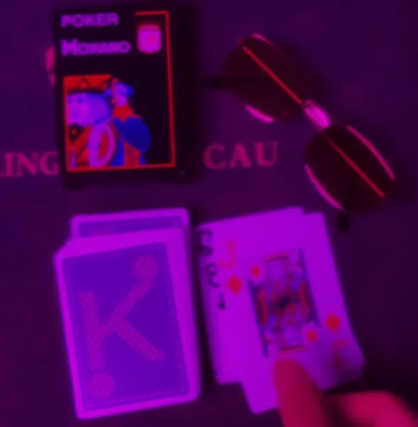 Modiano infrared tag card effect picture
