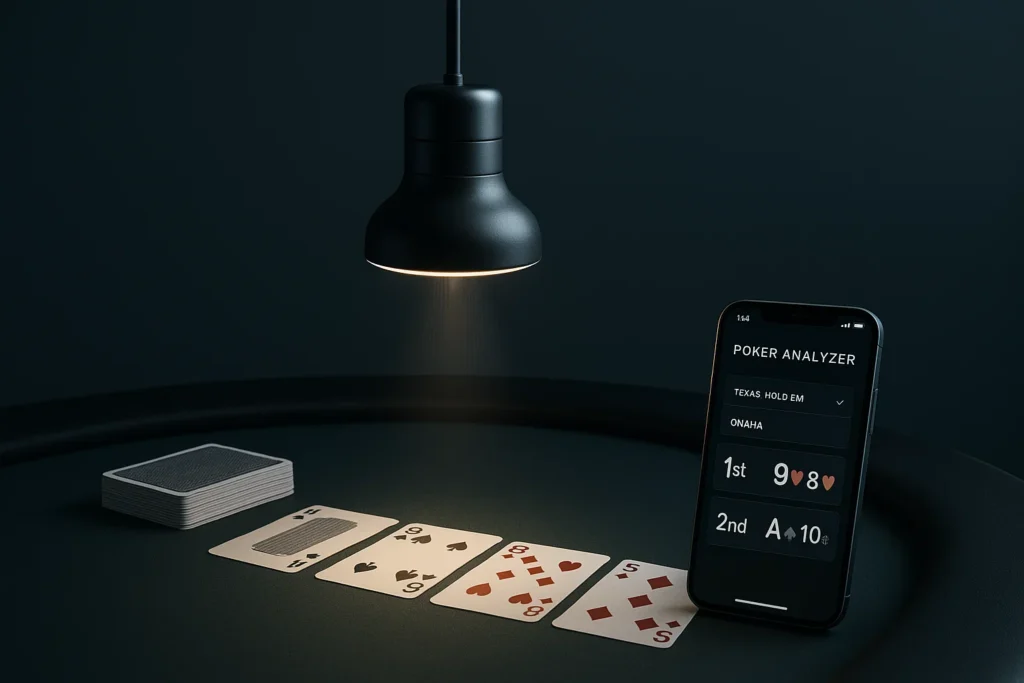 In einer Deckenlampe eingebaute Pokerscanner-Kamera mit großer Reichweite analysiert markierte Karten