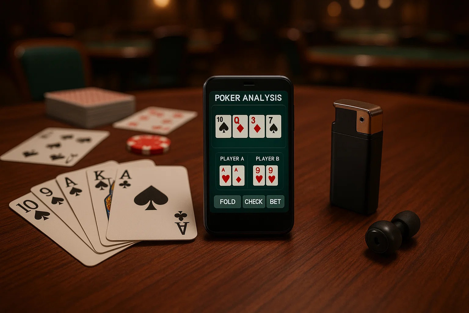 Poker analyzer system components including barcode marked cards and wireless poker camera for Texas Hold'em setup