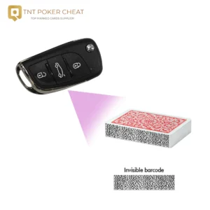 Zařízení pro skenování čárových kódů do pokeru s klíčem od auta pro analyzátor pokeru (rtuťový spínač)