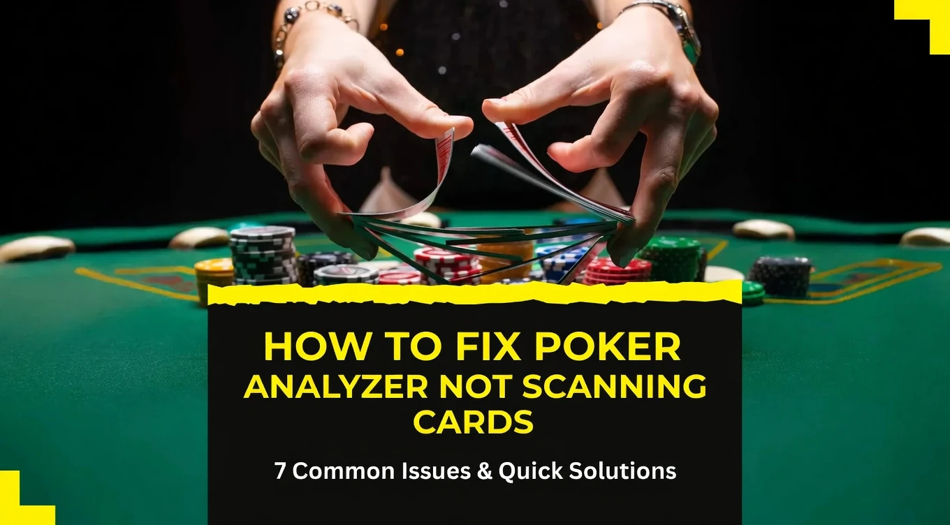 depanare a distanței de scanare a analizorului de poker